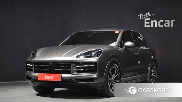 Porsche Cayenne (PO536) 2023 Серый из Кореи