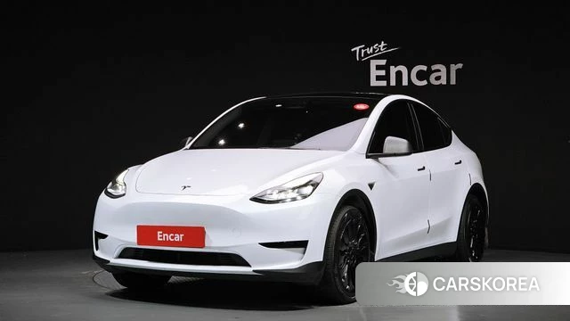 Tesla Model Y 2024 Белый из Кореи