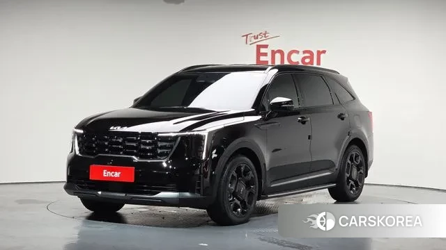 Kia The New Sorento 4th Generation 2023 Черный из Кореи