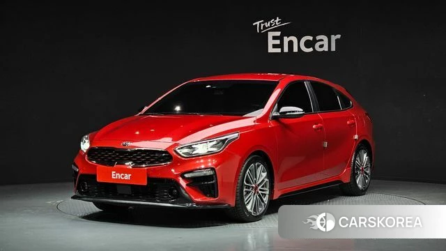 Kia Come New K3 2018 Красный из Кореи