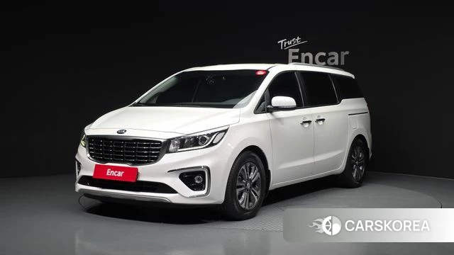 Kia The New Carnival 2019 Белый из Кореи