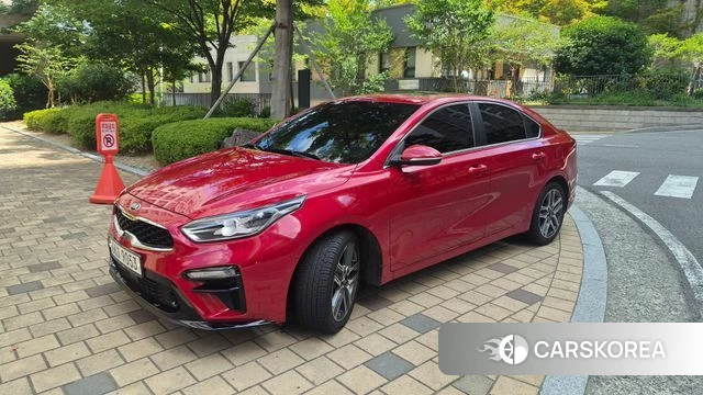 Kia Come New K3 2018 Красный из Кореи