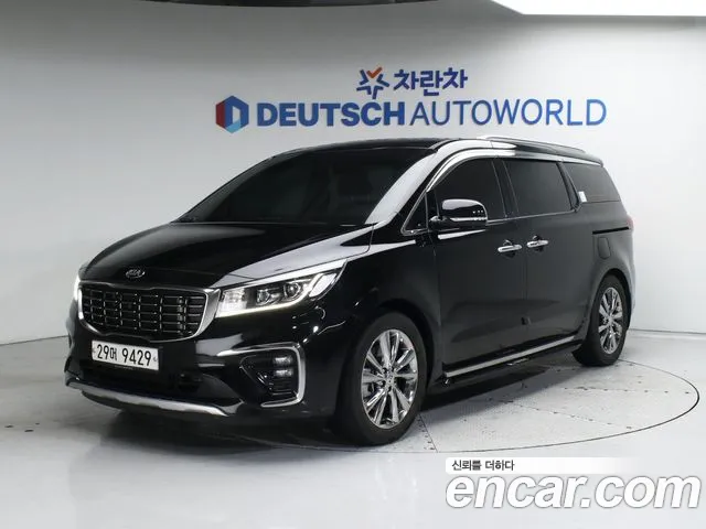 Kia The New Carnival 2018 Черный из Кореи