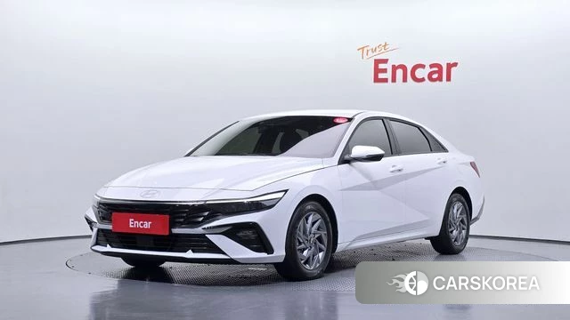Hyundai The New Avante (CN7) 2024 Белый из Кореи