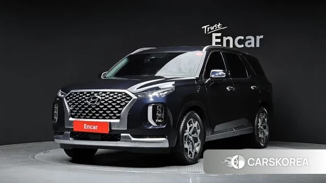 Hyundai Palisade 2021 Синий из Кореи