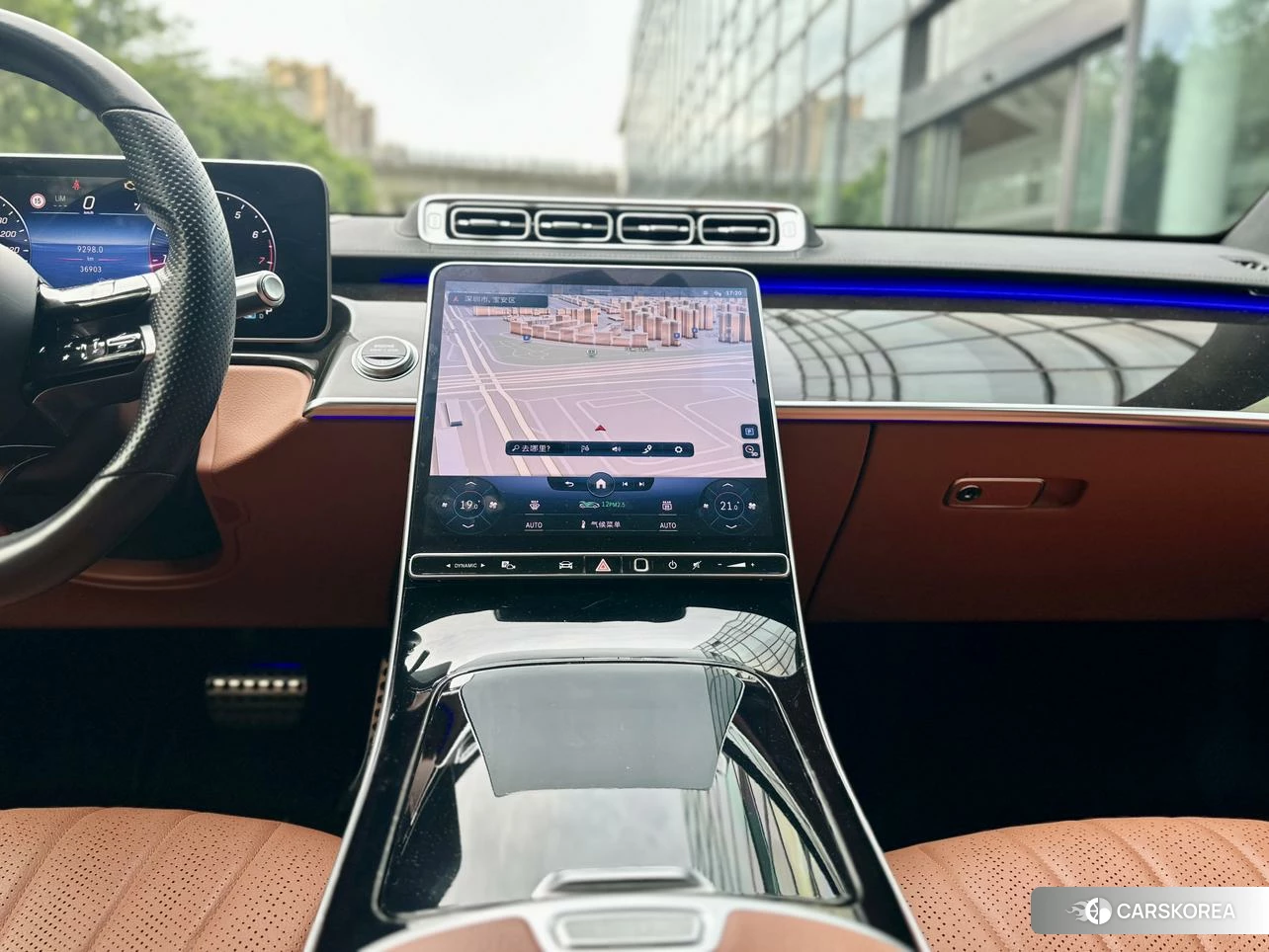 Mercedes-Benz S-class 2021 Зеленый из Китая