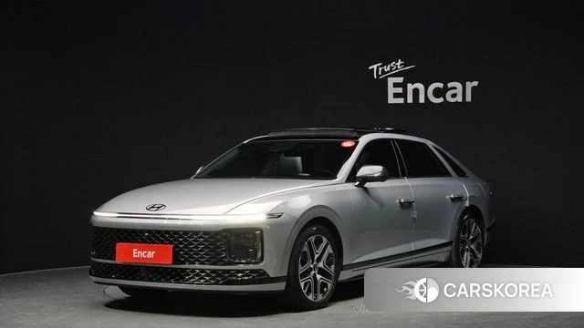 Hyundai Grandeur (GN7) 2023 Серебристо-серый из Кореи