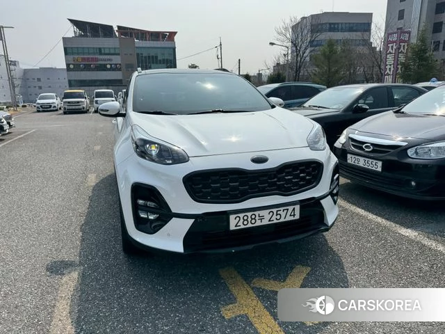 Kia Sportage The Bold 2021 Белый из Кореи