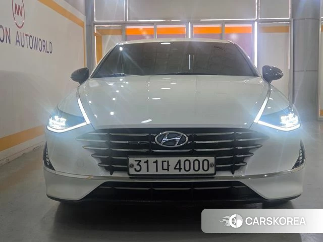 Hyundai Sonata (DN8) 2019 Белый из Кореи