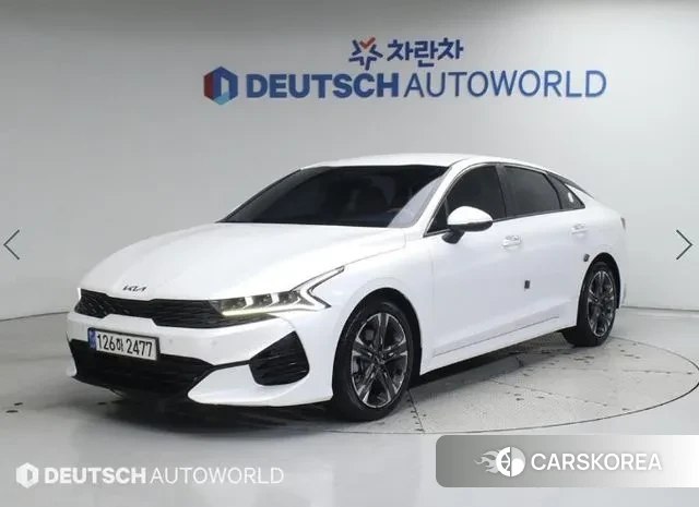 Kia K5 3rd generation 2021 Белый из Кореи