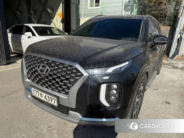 Hyundai Palisade 2021 Черный из Кореи