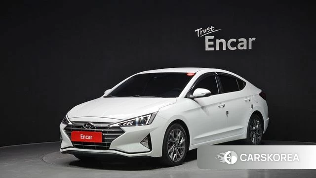 Hyundai The New Avante AD 2019 Белый из Кореи