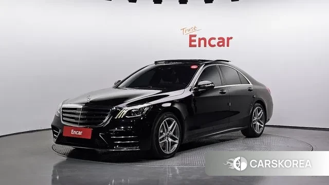 Mercedes-Benz S-Class W222 2019 Черный из Кореи