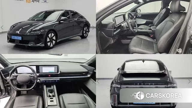 Hyundai Ionic 6 2022 Серый из Кореи