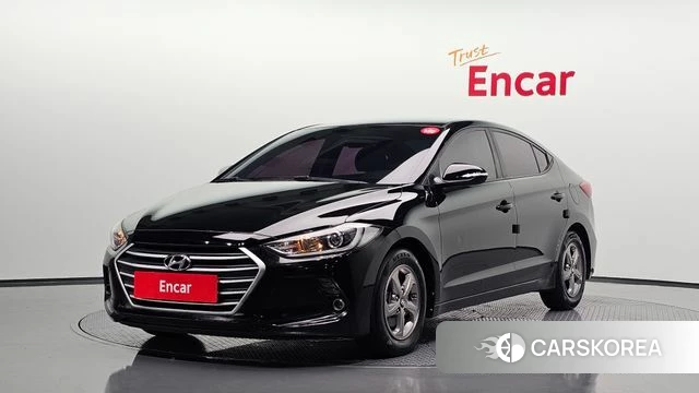 Hyundai Avante AD 2018 Черный из Кореи