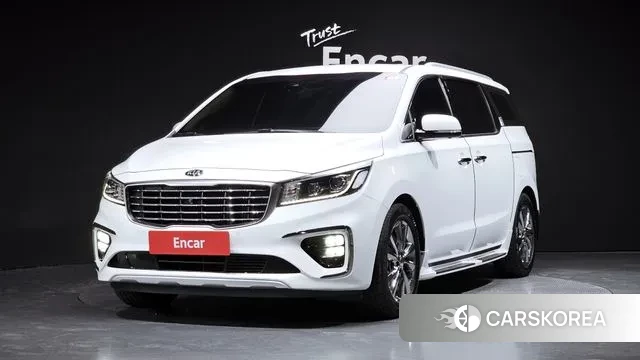 Kia The New Carnival 2020 Белый из Кореи