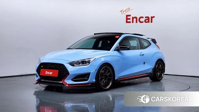 Hyundai Veloster (JS) 2019 Небесно-голубой из Кореи