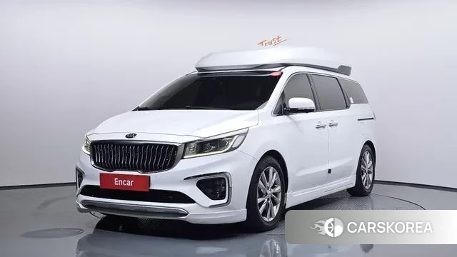Kia The New Carnival 2019 Белый из Кореи