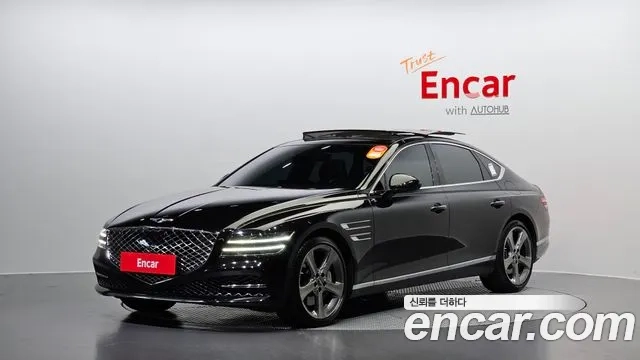 Genesis G80 (RG3) 2020 Черный из Кореи