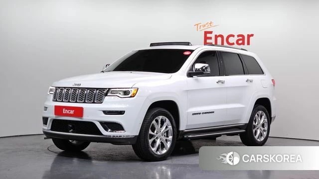 Jeep Grand Cherokee 2021 Белый из Кореи