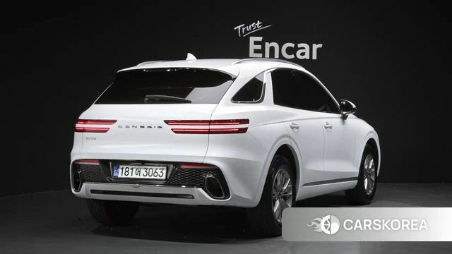 Genesis GV70 2021 Белый из Кореи