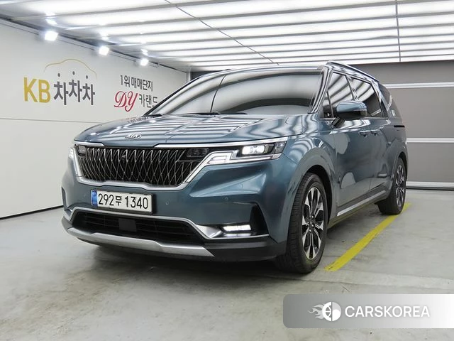 Kia Carnival 4th generation 2021 Синий из Кореи
