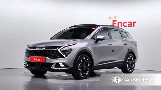 Kia Sportage 5th Generation 2024 Серебристо-серый из Кореи