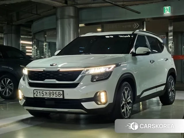 Kia Seltos 2020 Жемчужный цвет из Кореи