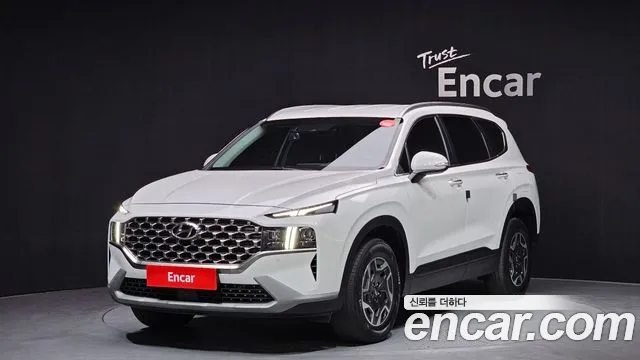 Hyundai The New Santa Fe 2022 Белый из Кореи