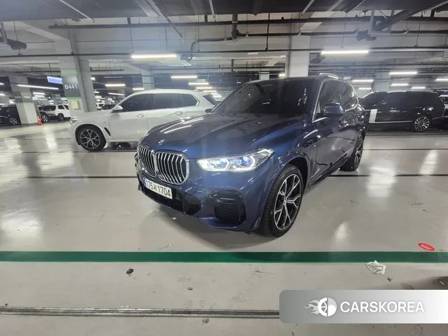 BMW X5 (G05) 2023 Синий из Кореи