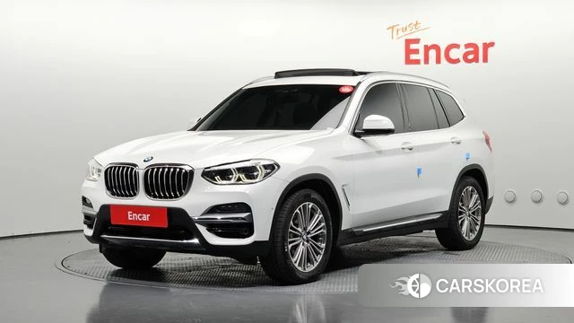 BMW X3 (G01) 2021 Белый из Кореи