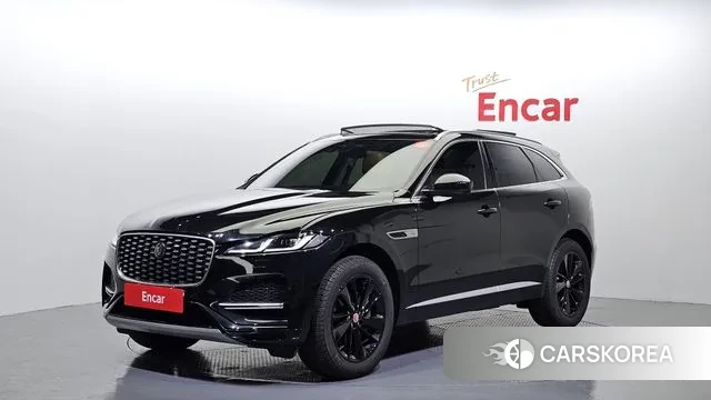 Jaguar F-PACE 2022 Черный из Кореи