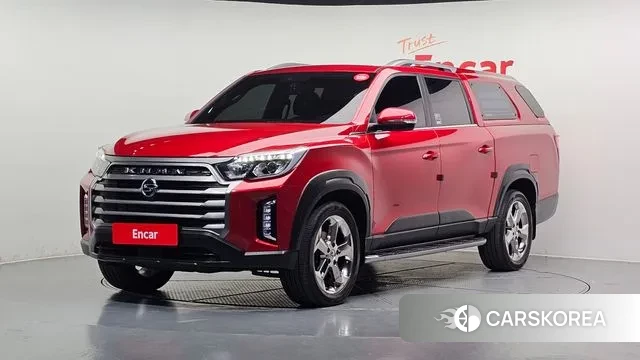 Ssangyong The New Rexton Sports Cannes 2021 Красный из Кореи