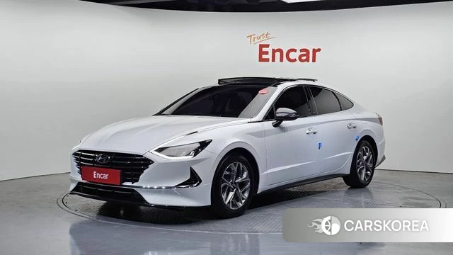 Hyundai Sonata (DN8) 2021 Белый из Кореи