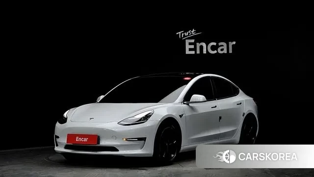 Tesla Model 3 2020 Белый из Кореи