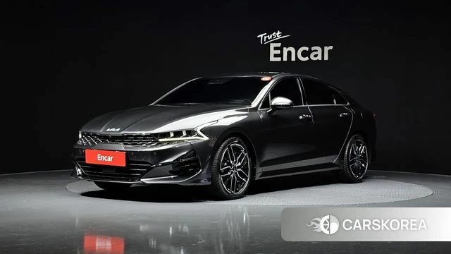 Kia K5 3rd generation 2023 Серый из Кореи