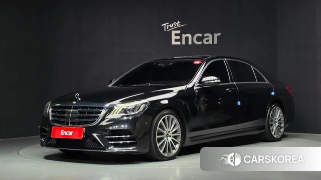 Mercedes-Benz S-Class W222 2018 Черный из Кореи