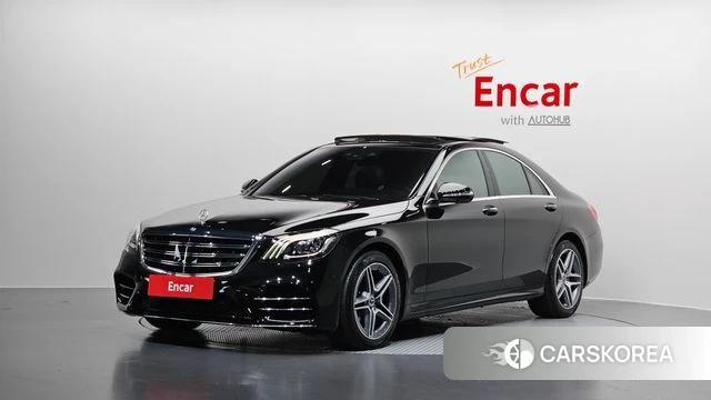 Mercedes-Benz S-Class W222 2020 Черный из Кореи