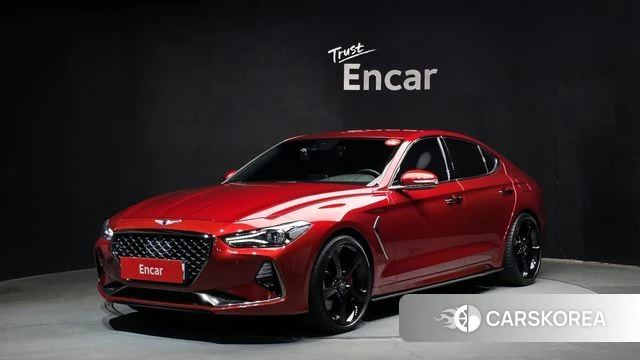 Genesis G70 2019 Красный из Кореи