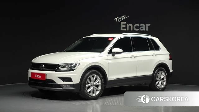 Volkswagen Tiguan second Generation 2020 Белый из Кореи