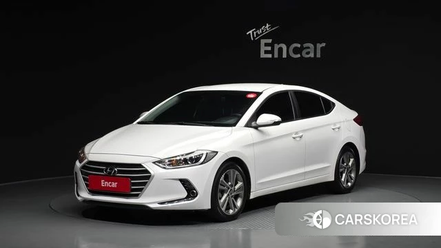 Hyundai Avante AD 2018 Белый из Кореи