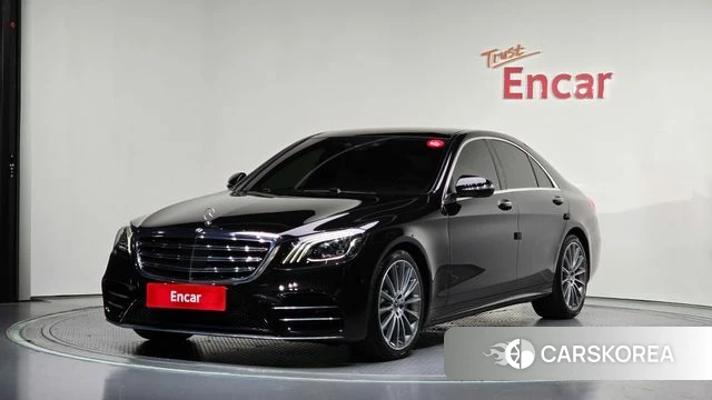 Mercedes-Benz S-Class W222 2018 Черный из Кореи