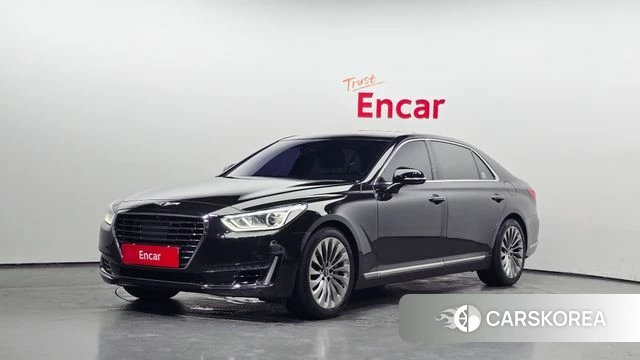 Genesis EQ900 2018 Черный из Кореи