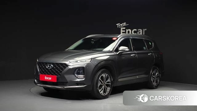 Hyundai Santa Fe TM 2018 Серый из Кореи