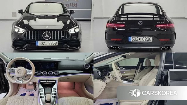 Mercedes-Benz AMG GT 2021 Черный из Кореи