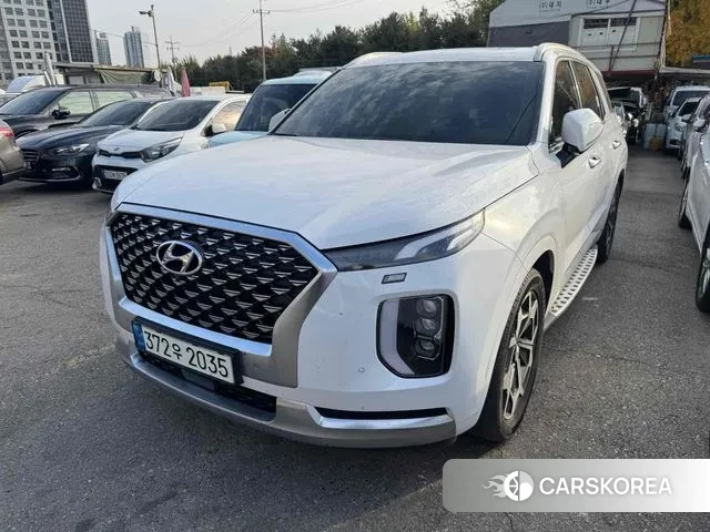 Hyundai Palisade 2021 Белый из Кореи