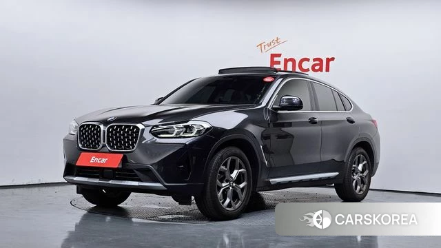 BMW X4 (G02) 2023 Черный из Кореи