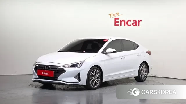Hyundai The New Avante AD 2018 Белый из Кореи