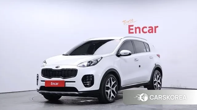 Kia Sportage 4th Generation 2018 Белый из Кореи
