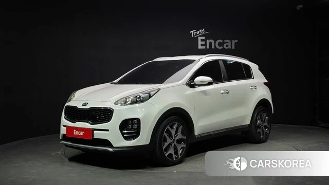 Kia Sportage 4th Generation 2018 Белый из Кореи